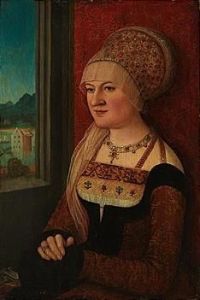 Portrait of a women by Bernard Strigel, c 1515